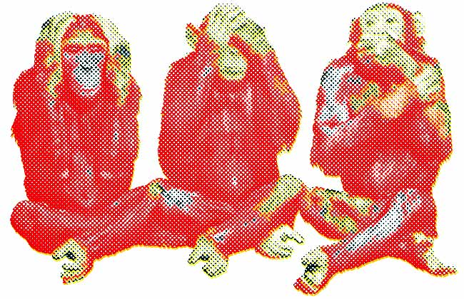 The Three Monkeys by the artists of The New York Times.