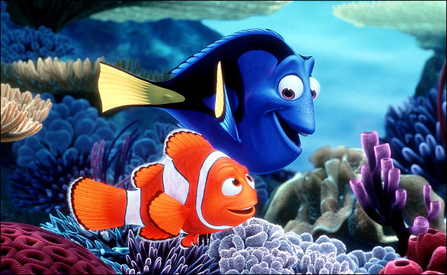 Marlin and Dory in Finding Nemo (2003)
