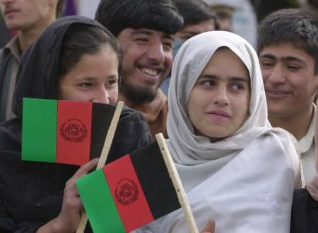 Re-launching Afghan school system.