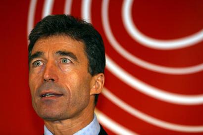 Danish Prime Minister Anders Fogh Rasmussen, December 9, 2002, Copenhagen, Denmark.