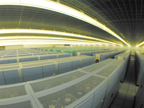 40 TFLOPS system 'Earth Simulator,' Yokohama, Japan, April 2002.