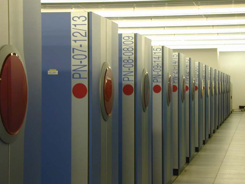 40 TFLOPS system 'Earth Simulator,' Yokohama, Japan, April 2002.