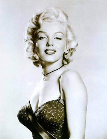 The Glamorous Marilyn Monroe