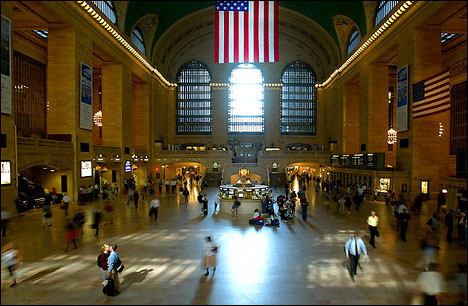 Grand Central Terminal, New York, Eve of September 11, 2002.