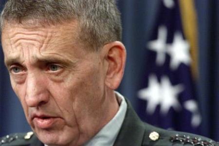 General Tommy Franks, Pentagon, March 6, 2002.