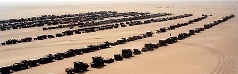 101st Airborne Division's Third Brigade Combat Team, March 21, 2003.
