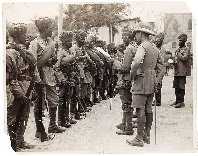Troops in His Majesty's service in Mesopotamia during World War I.
