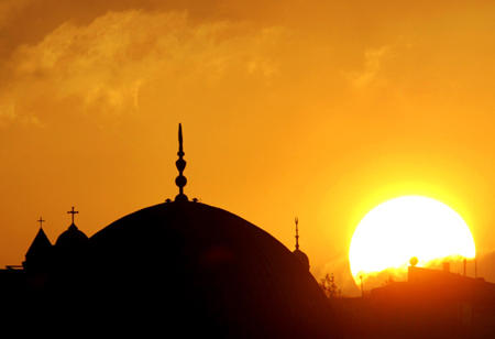 Al-Aqsa Mosque, the old city of Jerusalem.