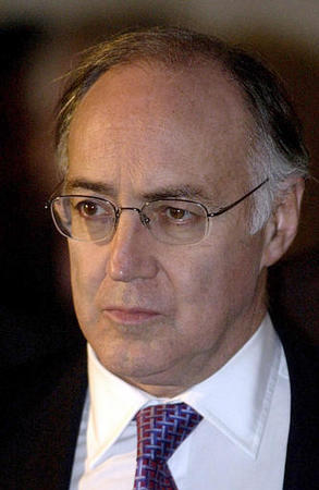 Conservative Party Member of Parliament Michael Howard, outside Conservative Party central office, London, October 29, 2003.