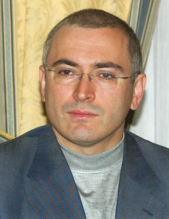 Mikhail Khodorkovsky, the head of Russia's largest oil company YUKOS, Moscow, September 16 , 2003.