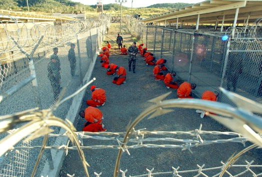 Camp X-Ray, Guantanamo Bay U.S. Naval Station, Cuba.