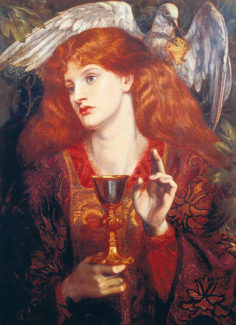 Dante Gabriel Rossetti's The Holy Grail (1860s)