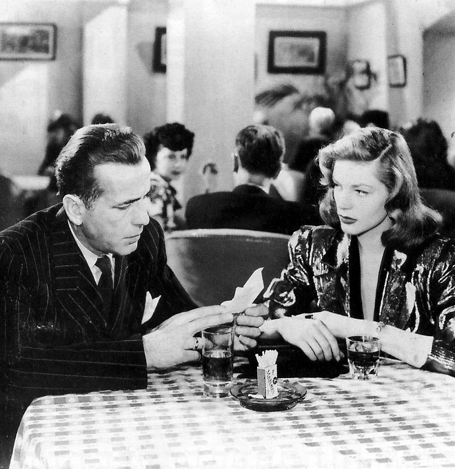 Humphrey Bogart and Lauren Bacall in 'The Big Sleep' (1946)