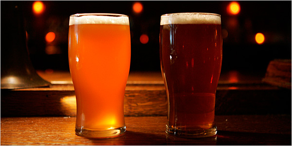Naturally carbonated cask-conditioned ale beer made by the old ways beers were once made