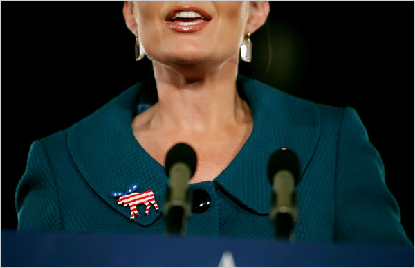 Governor Sarah Palin during a campaign rally, Raleigh, North Carolina, November 1, 2008.