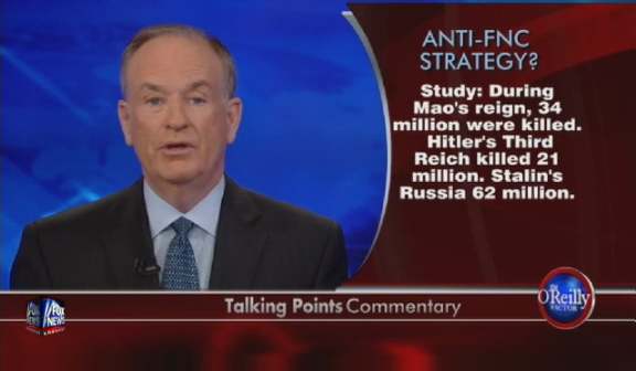 Bill O'Reilly taking on White House Communications Director Anita Dunn, The O'Reilly Factor Show, Fox News Channel, October 19, 2009.