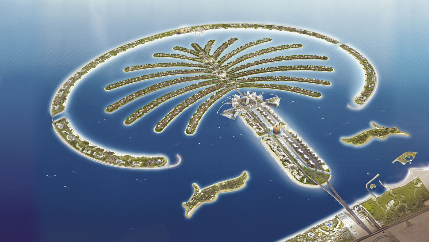 Palm Island, Dubai.