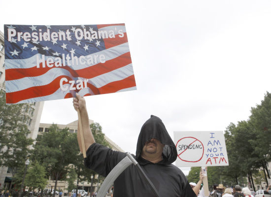 Hundreds of thousands of taxpayers storm Washington, D.C., to take their fight against excessive spending, bailouts, growth of big government and soaring deficits to the front door of the U.S. Capitol, September 12, 2009.