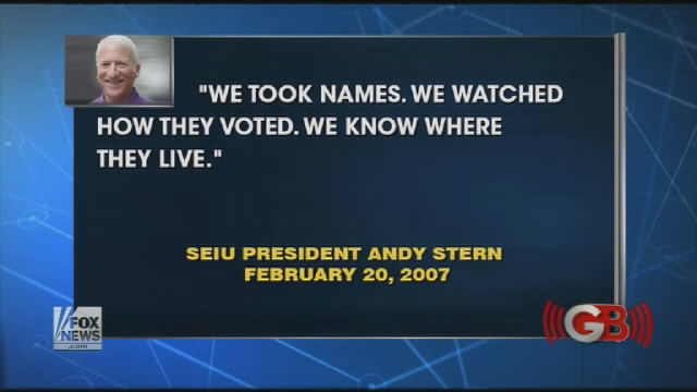 Glenn Beck quotes some violent left-wing threats issued by some of Al-Buraq 'The Bastard' Abu-Ommo closest gang, Glenn Beck Show, Fox News Channel, February 1, 2009.