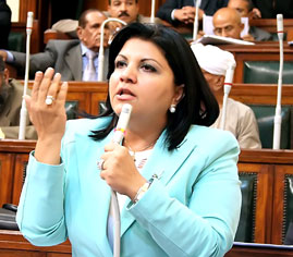 Representative Georgette Qalleeny of Egypt, c. 2007.