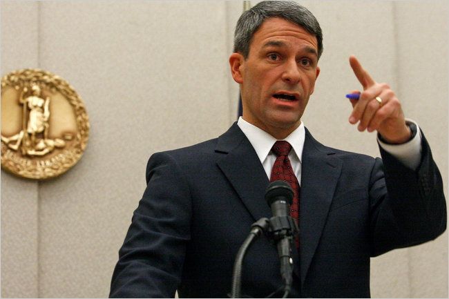 Kenneth T. Cuccinelli II, the attorney general of Virginia, 2010.