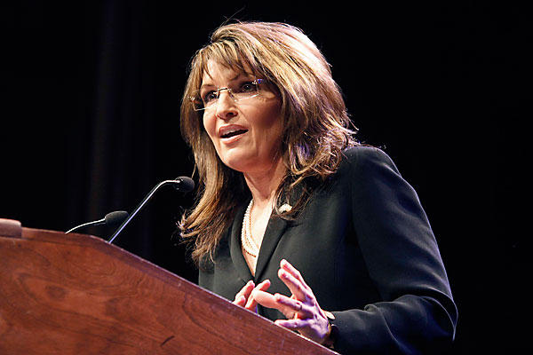 The National Tea Party Convention as addressed by Sarah Palin, Nashville, February 6, 2010.