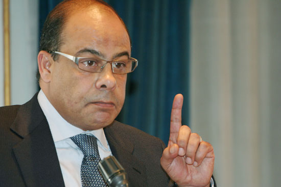 Egyptian Minister of Information Anas Al-Feqy, c. 2010.