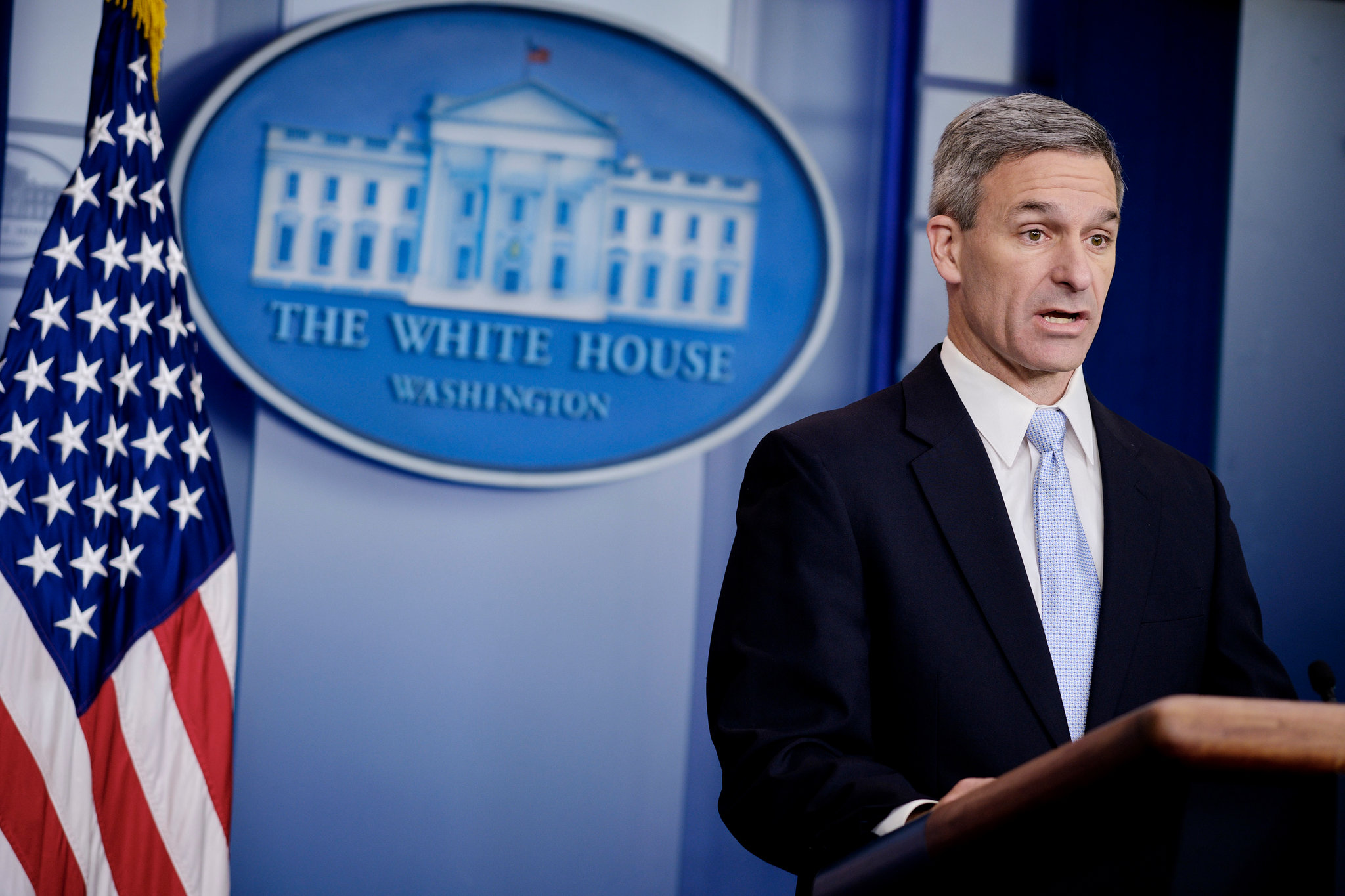 Kenneth T. Cuccinelli II, a top Trump administrations immigration official, White House, Washington, August 12, 2019.