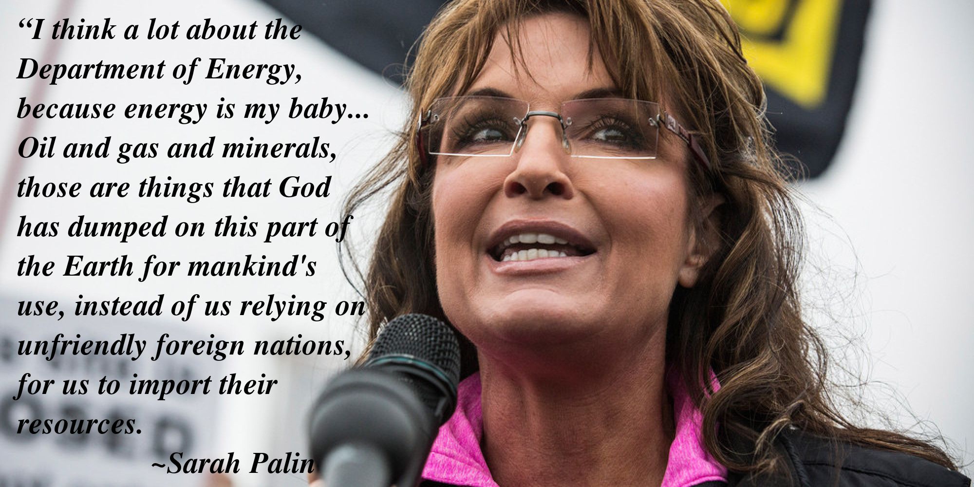 Sarah Palin, Drill Baby, Drill!